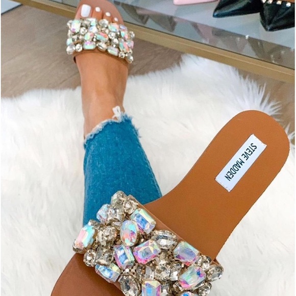 Steve Madden Shoes - Steve Madden Women's Brionna rhinestone Sandal